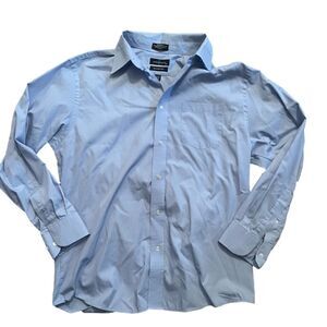Mens long sleeve button up Statements L